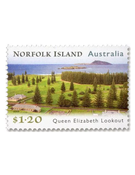n° 1239/1240 - Timbre NORFOLK Poste