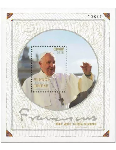 n° 86 - Timbre COLOMBIE Blocs et feuillets