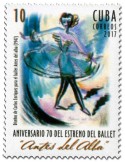 n° 5573/5578 - Timbre CUBA Poste