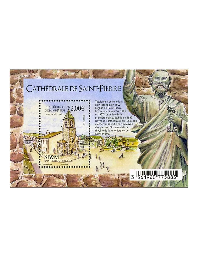 n° F1196 - Timbre Saint-Pierre et Miquelon Poste