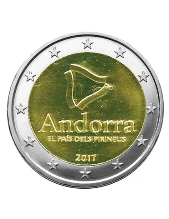 BU : 2 EURO COMMEMORATIVE 2017 : ANDORRE (Le pays des Pyrénées)