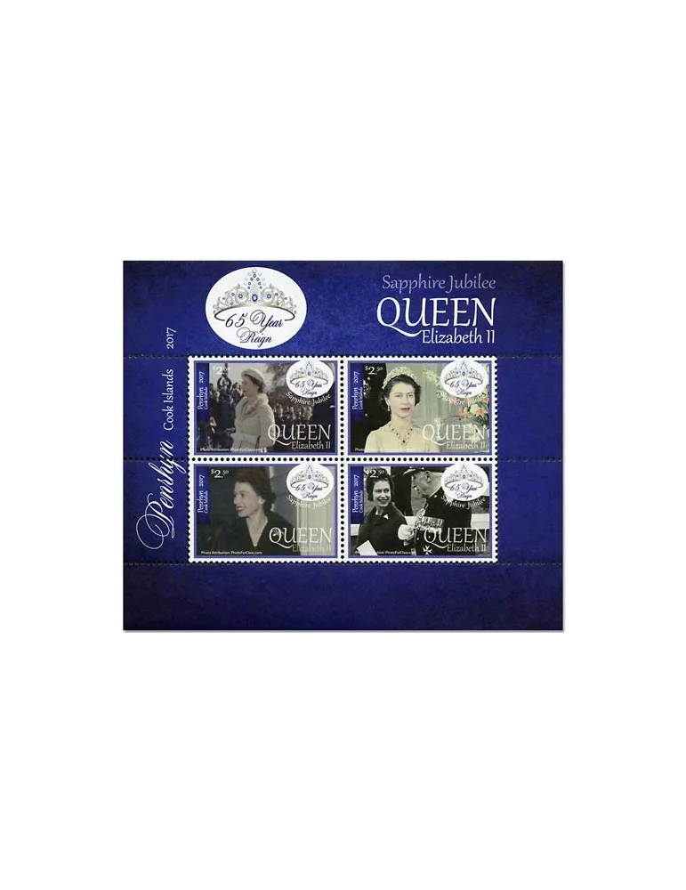 n°123 - Timbre PENRHYN Blocs et feuillets