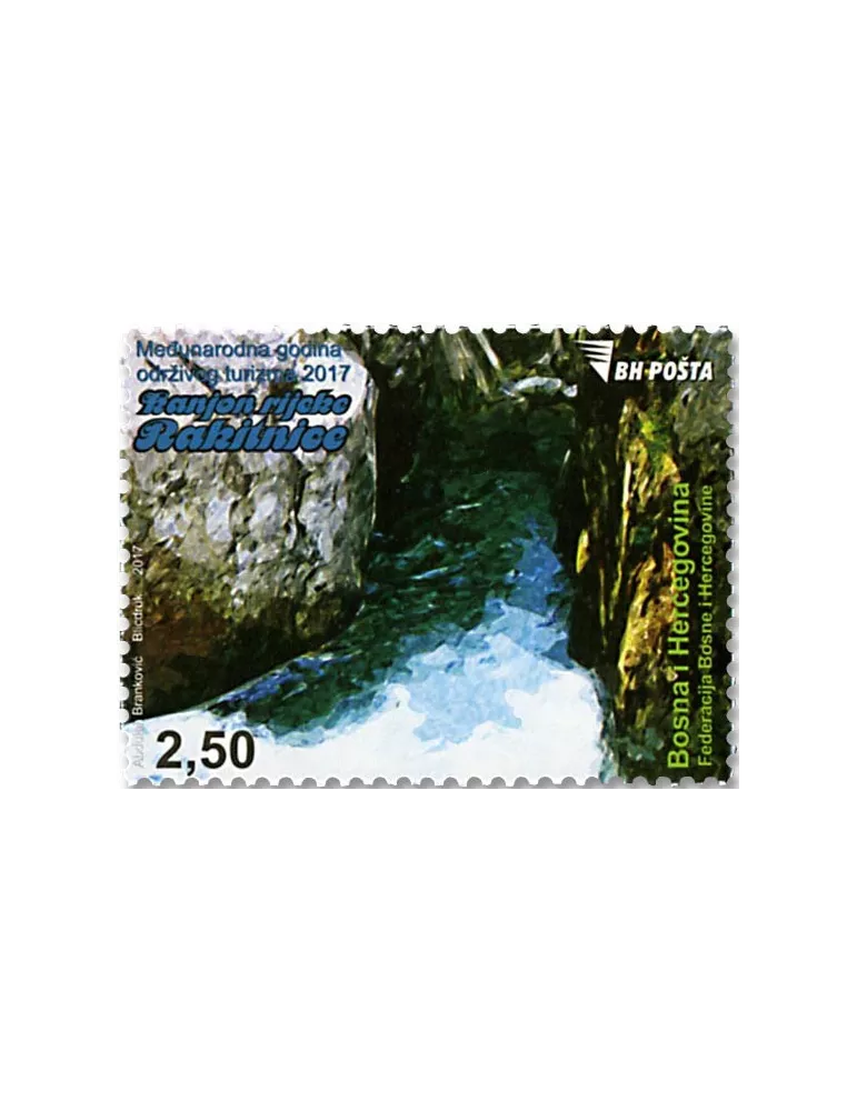n°776 - Timbre BOSNIE-HERZEGOVINE Poste