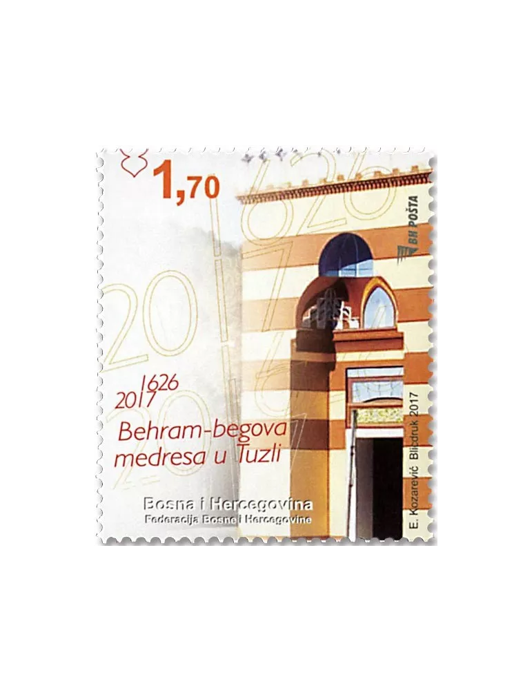 n°777 - Timbre BOSNIE-HERZEGOVINE Poste
