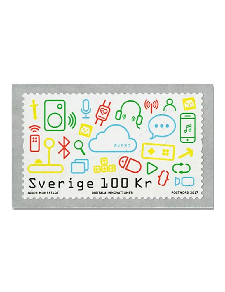 n°3172 - Timbre SUEDE Poste