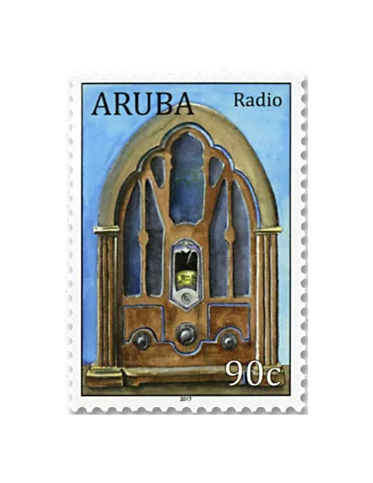 n°977 - Timbre ARUBA Poste