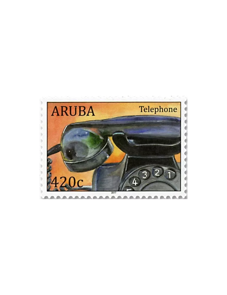 n°977 - Timbre ARUBA Poste
