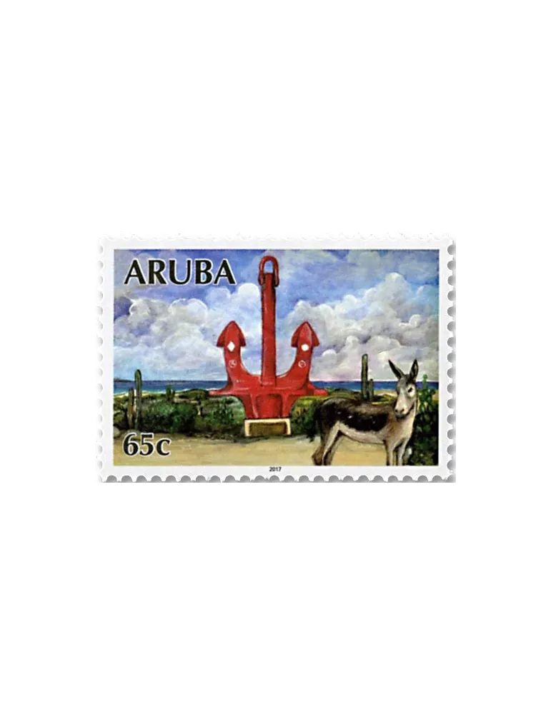 n°982/989 - Timbre ARUBA Poste