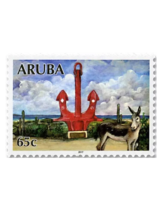 n°982/989 - Timbre ARUBA Poste