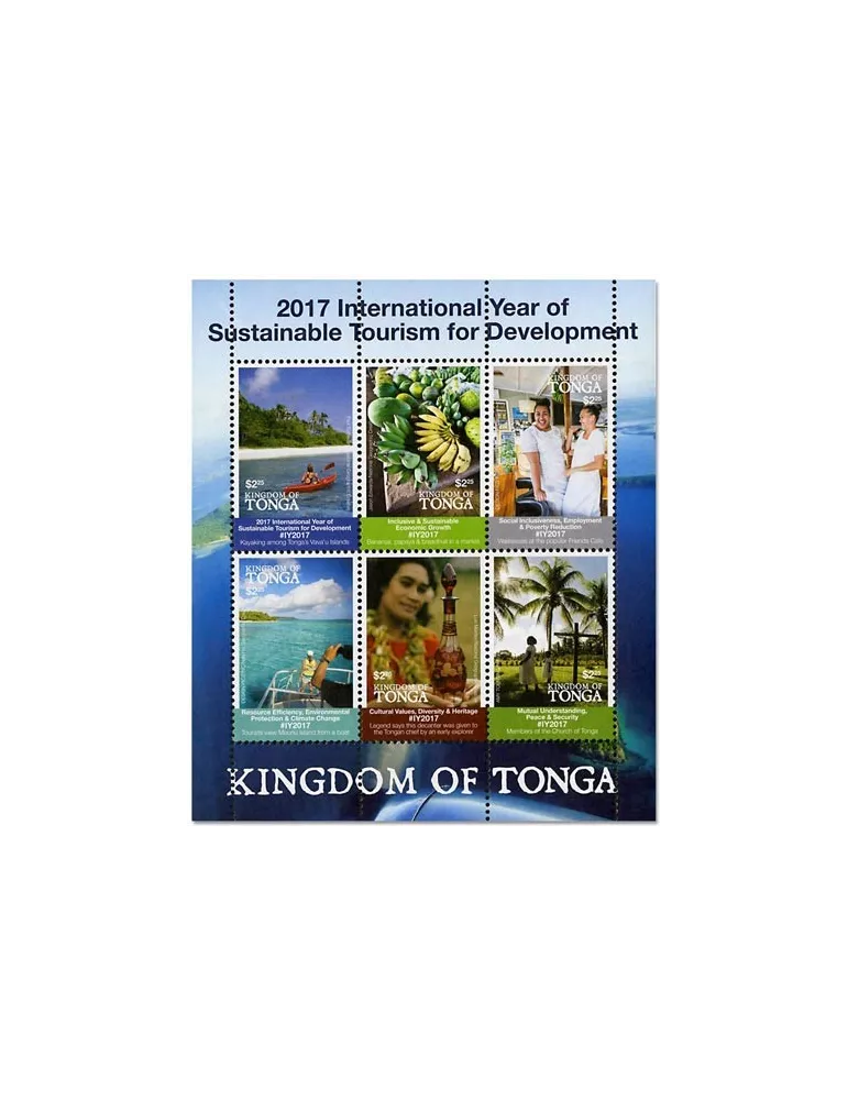 n°1497/1502 - Timbre TONGA Poste