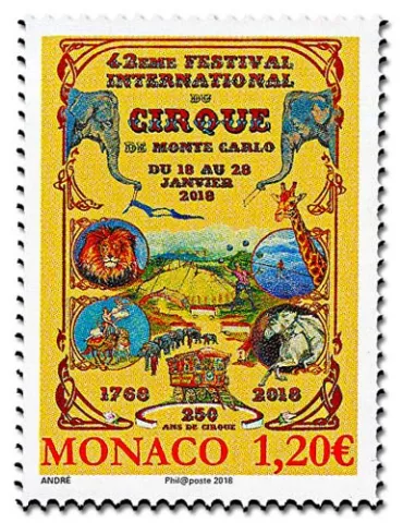 n° 3117 - Timbre Monaco Poste