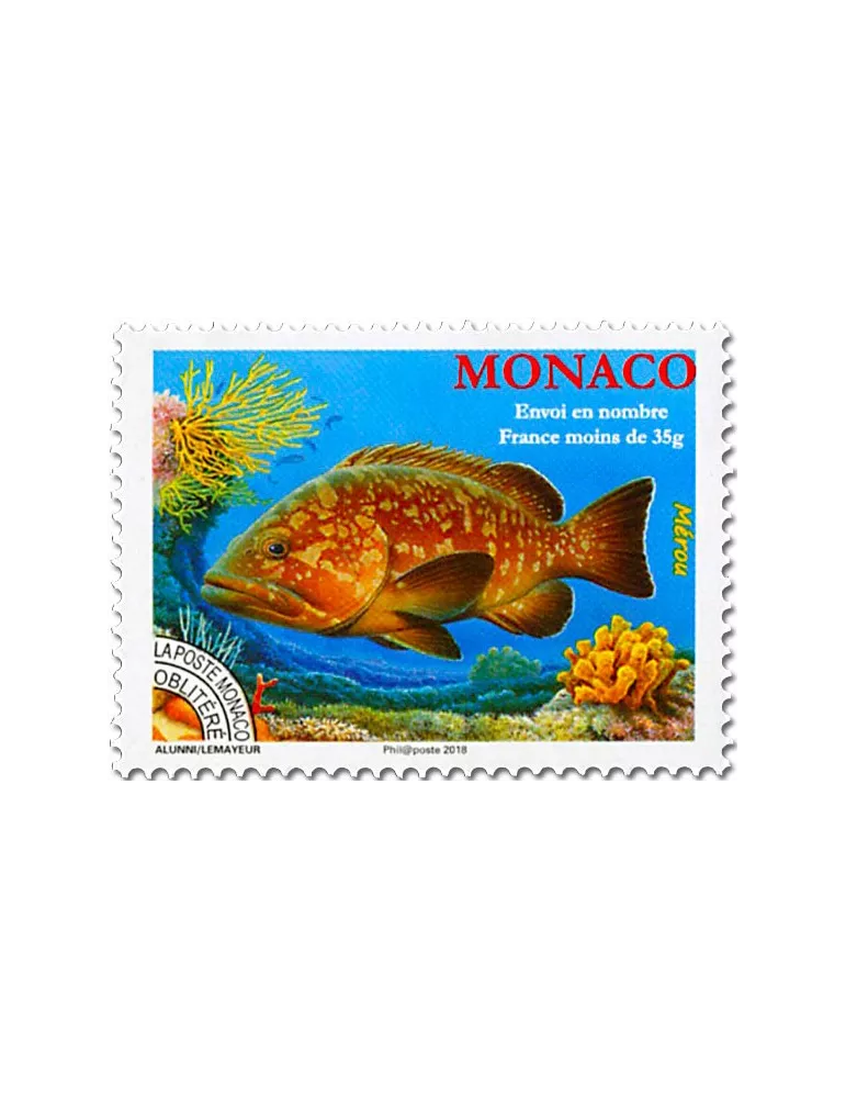 n° 117 - Timbre Monaco Préoblitérés