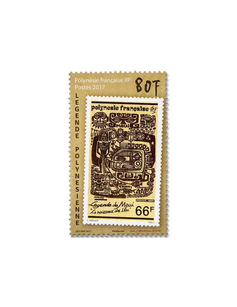 n° 1175 - Timbre Polynésie Poste