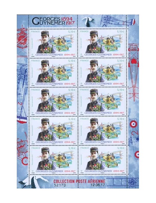 n° F81a - Timbre France Poste aérienne