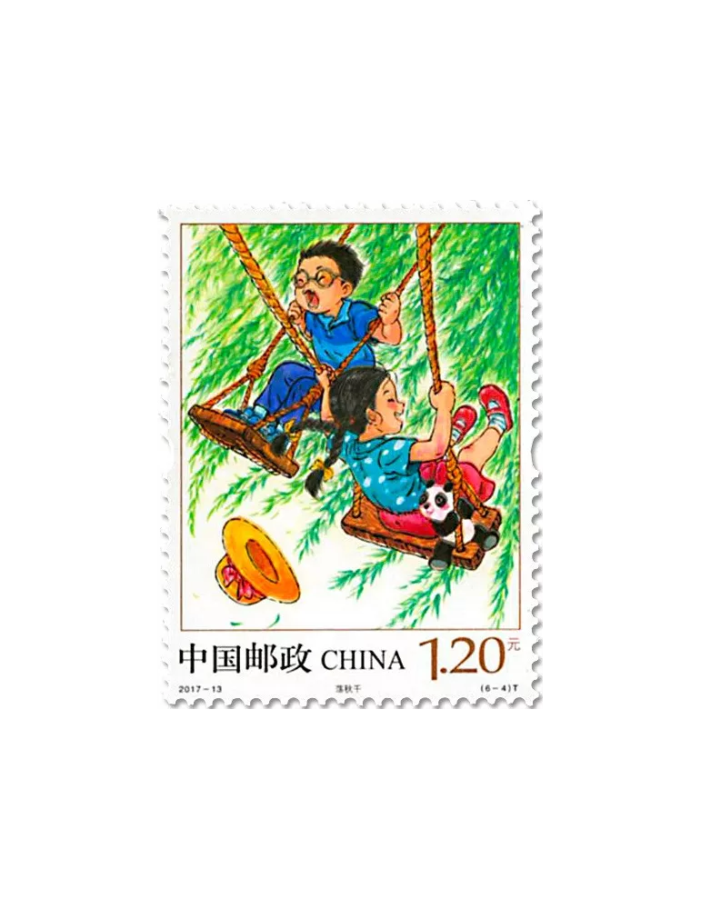 n° 5439/5444 - Timbre Chine Poste