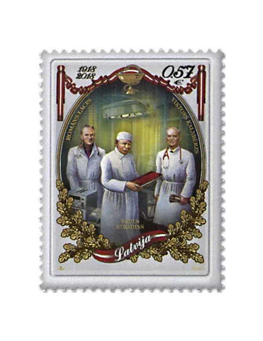 n° 1001/1003 - Timbre LETTONIE Poste
