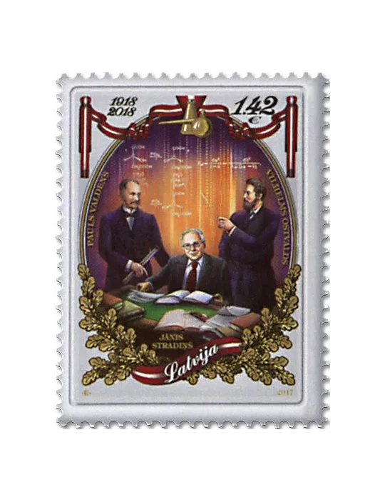 n° 1001/1003 - Timbre LETTONIE Poste
