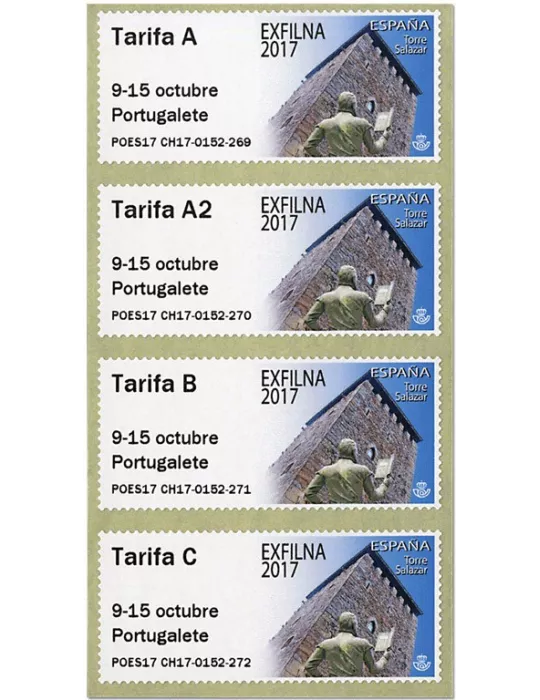 n° 143 - Timbre ESPAGNE Timbres de distributeurs