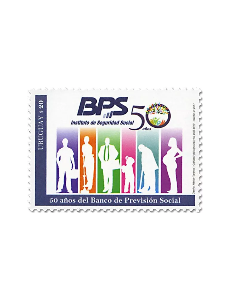 n° 2853 - Timbre URUGUAY Poste