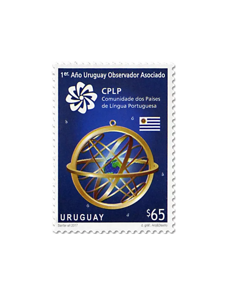 n° 2858 - Timbre URUGUAY Poste