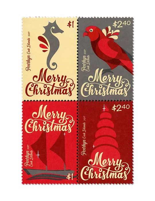 n° 598/601 - Timbre PENRHYN Poste