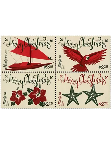 n° 436/439 - Timbre NIUAFO´OU Poste