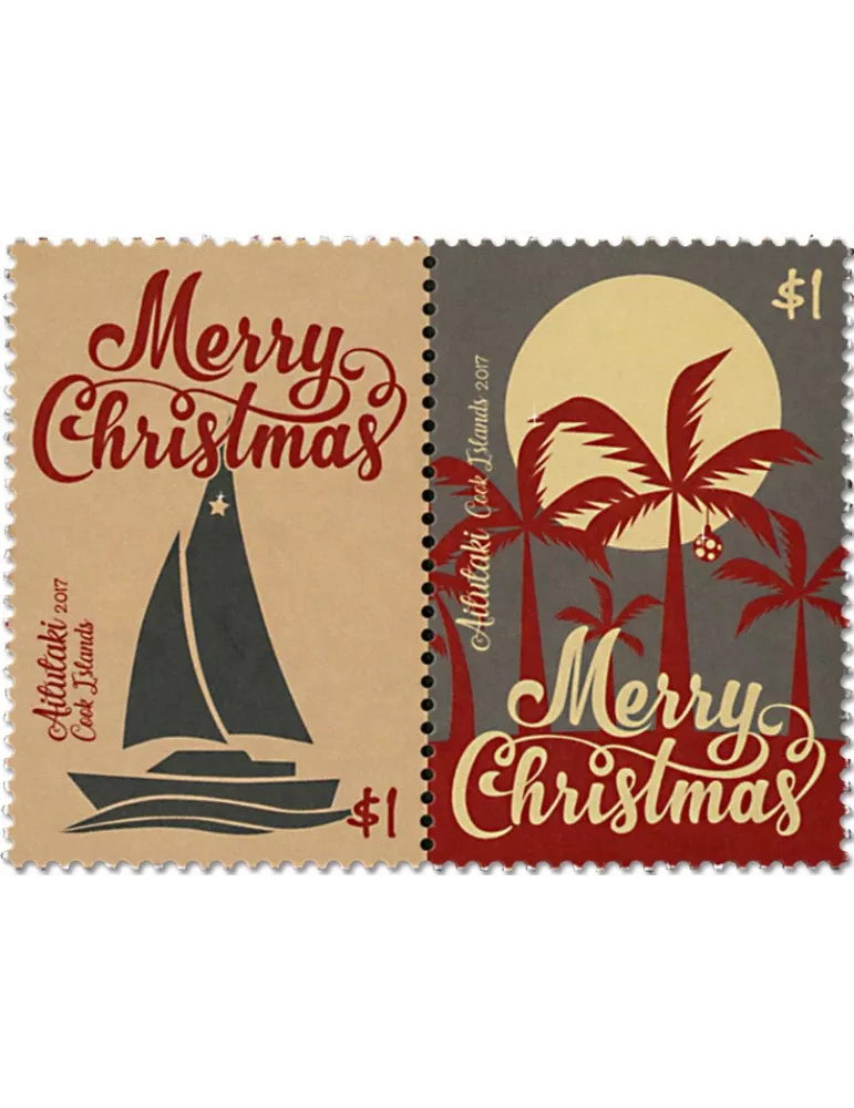 n° 714/717 - Timbre AITUTAKI Poste