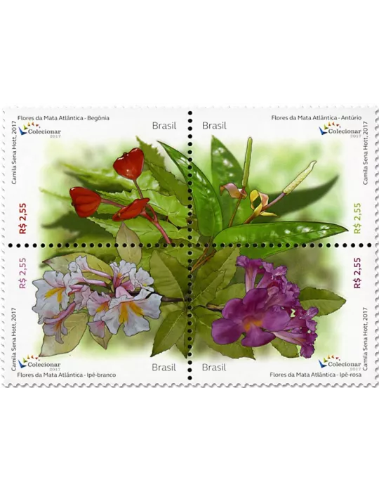 n° 3641/3644 - Timbre BRESIL Poste