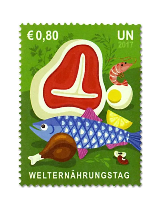 n° 982/983 - Timbre ONU VIENNE Poste
