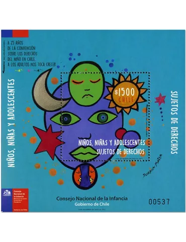 n° 84 - Timbre CHILI Blocs et feuillets