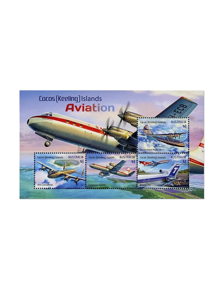 n° 22 - Timbre COCOS (ILES) Blocs et feuillets