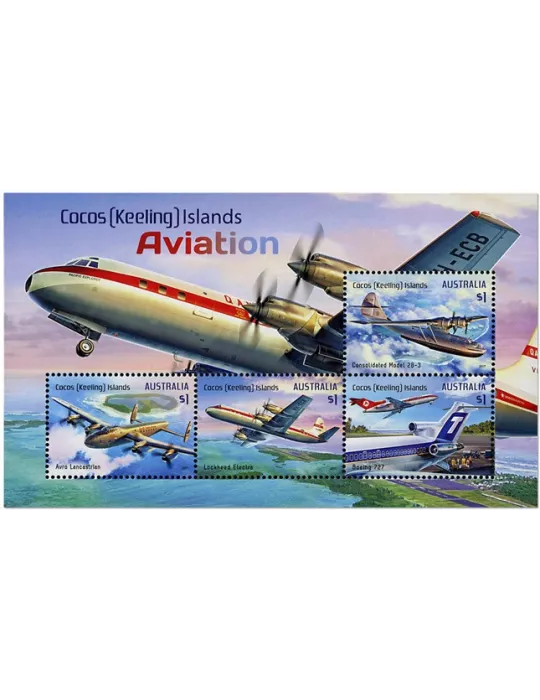 n° 22 - Timbre COCOS (ILES) Blocs et feuillets