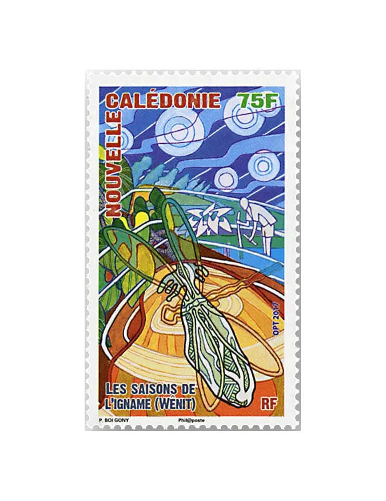 n° 1312 - Timbre Nlle-Calédonie Poste