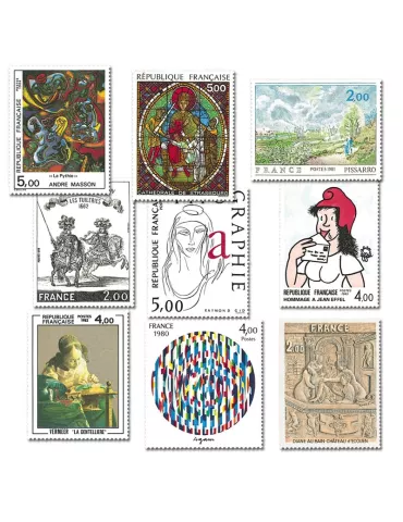 FRANCE : Série Artistique (1978/2000)