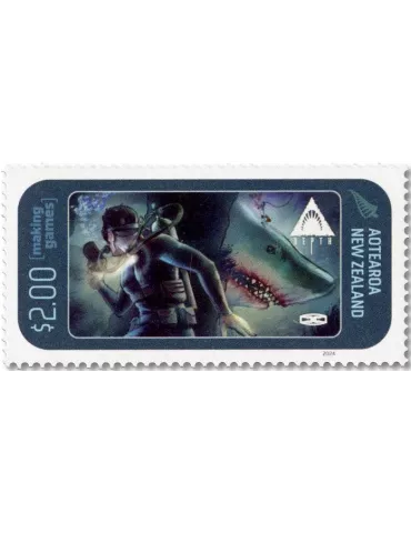 n° 3807/3811 - Timbre NOUVELLE-ZELANDE Poste 2