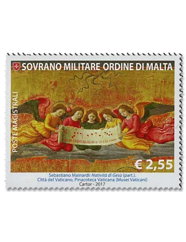 n° 1411/1412 - Timbre ORDRE de MALTE Poste