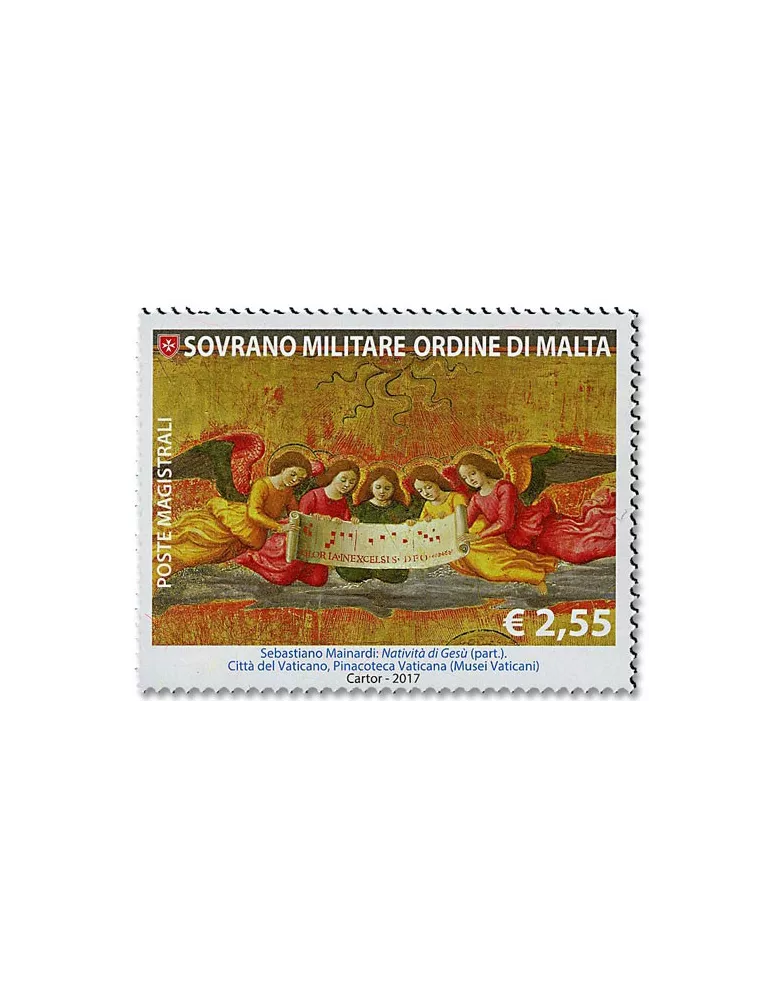 n° 1411/1412 - Timbre ORDRE de MALTE Poste