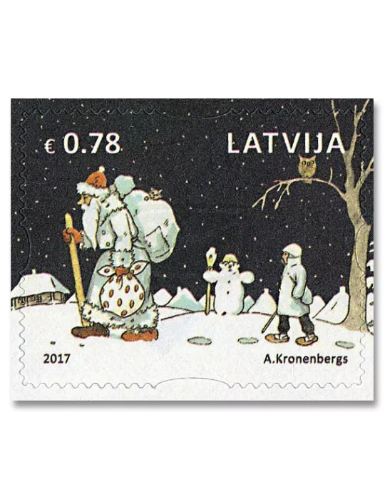 n° 1004/1006 - Timbre LETTONIE Poste