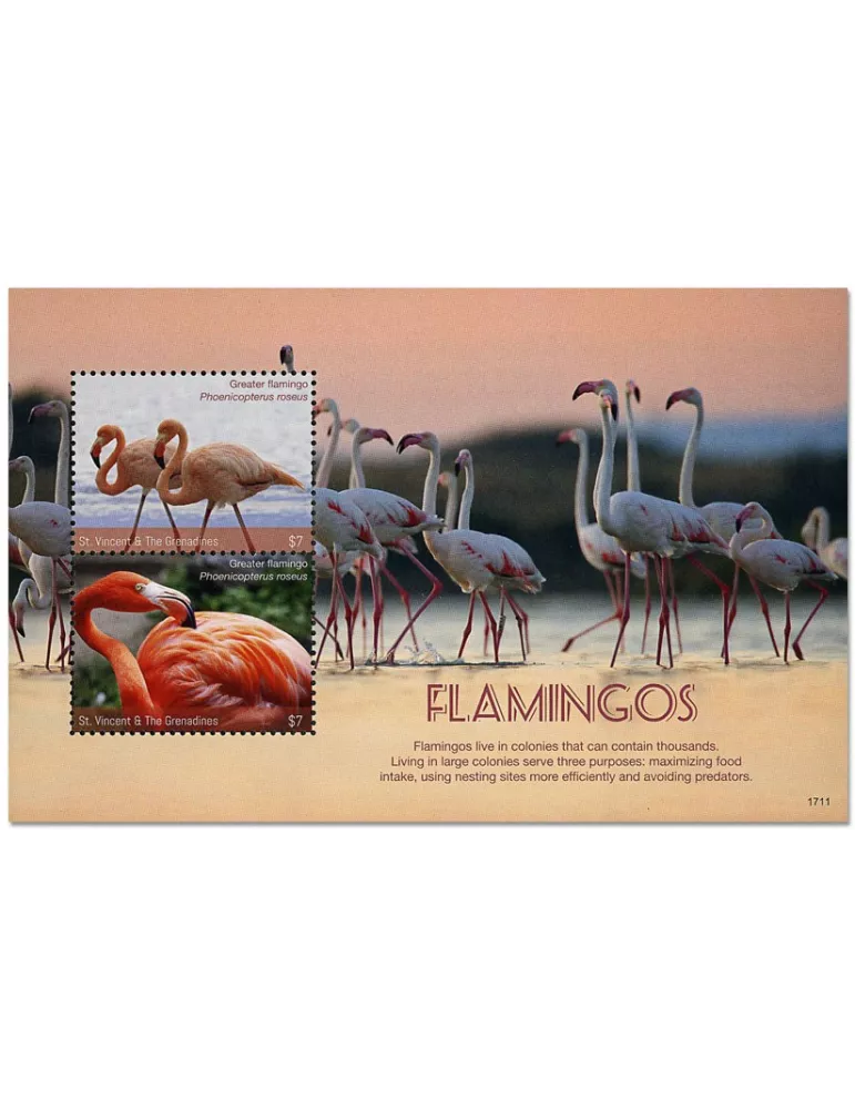 n° 786 - Timbre SAINT-VINCENT Blocs et feuillets