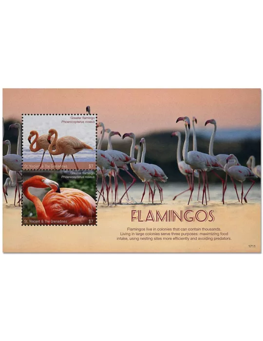 n° 786 - Timbre SAINT-VINCENT Blocs et feuillets