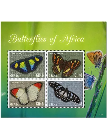 n° 3872/3875 - Timbre GHANA Poste
