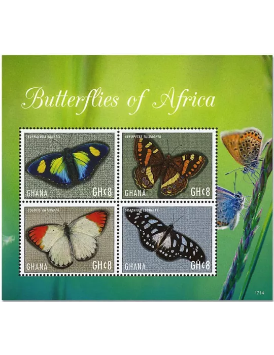 n° 3872/3875 - Timbre GHANA Poste