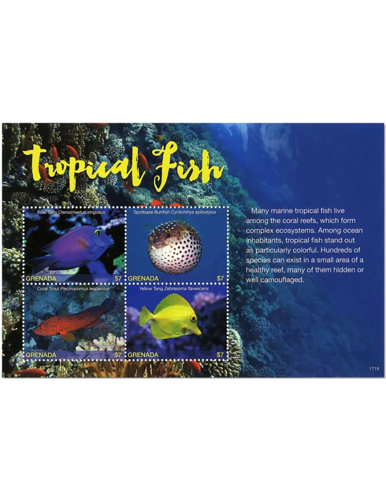 n° 6112/6115 - Timbre GRENADE Poste