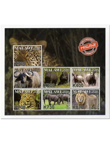 n° 862/868 - Timbre MALAWI Poste