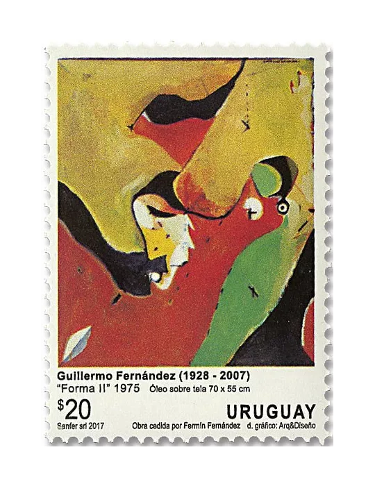 n° 2862 - Timbre URUGUAY Poste