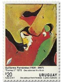 n° 2862 - Timbre URUGUAY Poste