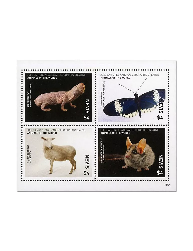n° 2670/2673 - Timbre NEVIS Poste