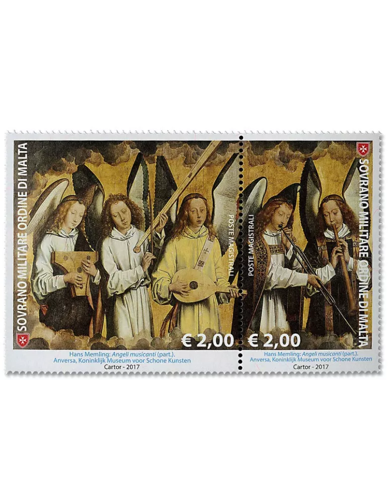 n° 1401/1402 - Timbre ORDRE de MALTE Poste