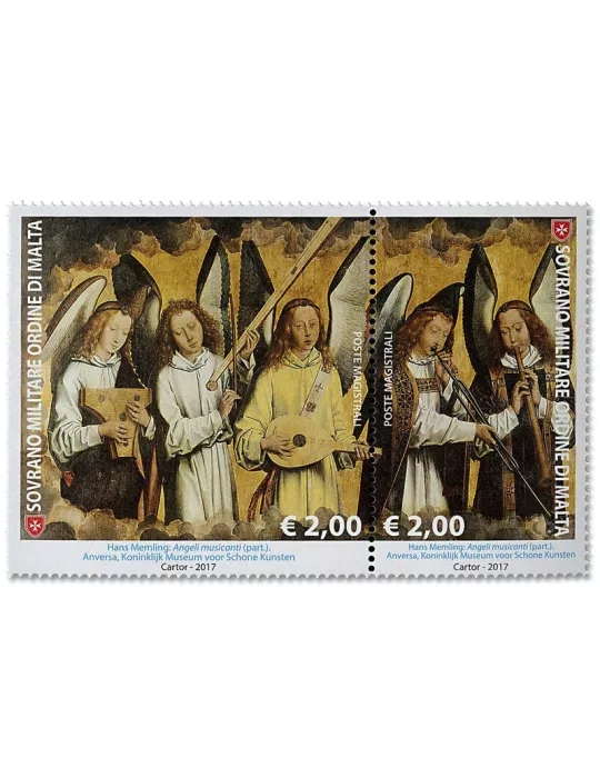 n° 1401/1402 - Timbre ORDRE de MALTE Poste