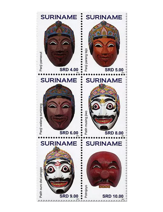 n° 2722/2727 - Timbre SURINAM Poste